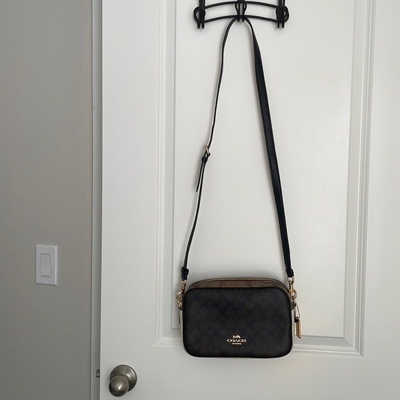 Coach Handbags - Coach- Jes Khaki Crossbody Bag. Brand New, Never Used